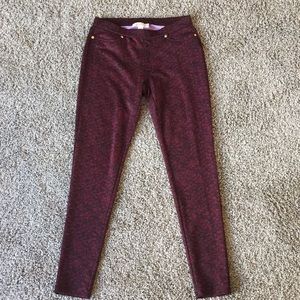 NEW! Michael Kors Stretch Snake Print Skinny pants